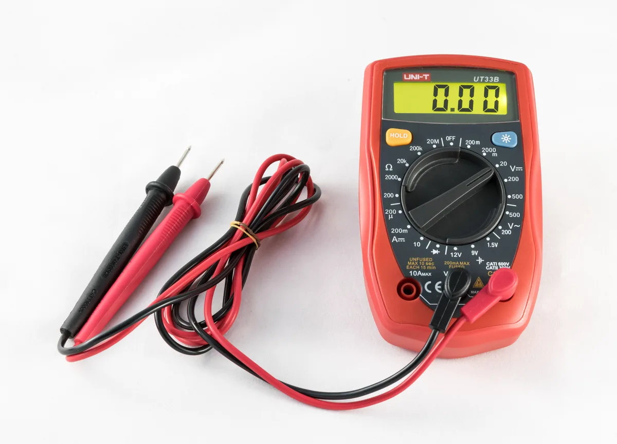 Digital multimeter, True RMS, CAT III 600 V